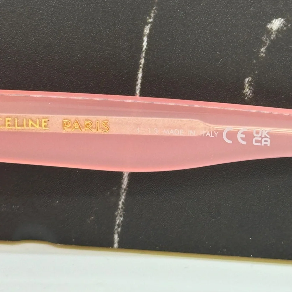 NEW CL40243I 72J CELINE PINK GREY GEOMETRIC WOMEN CELINE SUNGLASSES